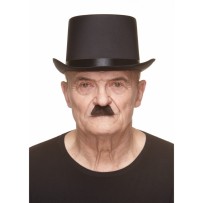 Moustache Chaplin Brune Pas Cher | Accessoire Déguisement – Fiesta Factory