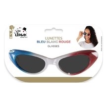 Lunettes Bleu Blanc Rouge – Femme - 22391 - Lunettes fantaisie