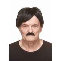 Moustache Américaine Noire Pas Cher | Accessoire Déguisement – Fiesta Factory