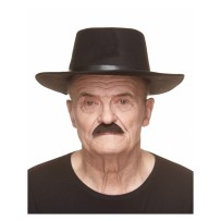 Moustache Américaine Brune Pas Cher | Accessoire Déguisement – Fiesta Factory