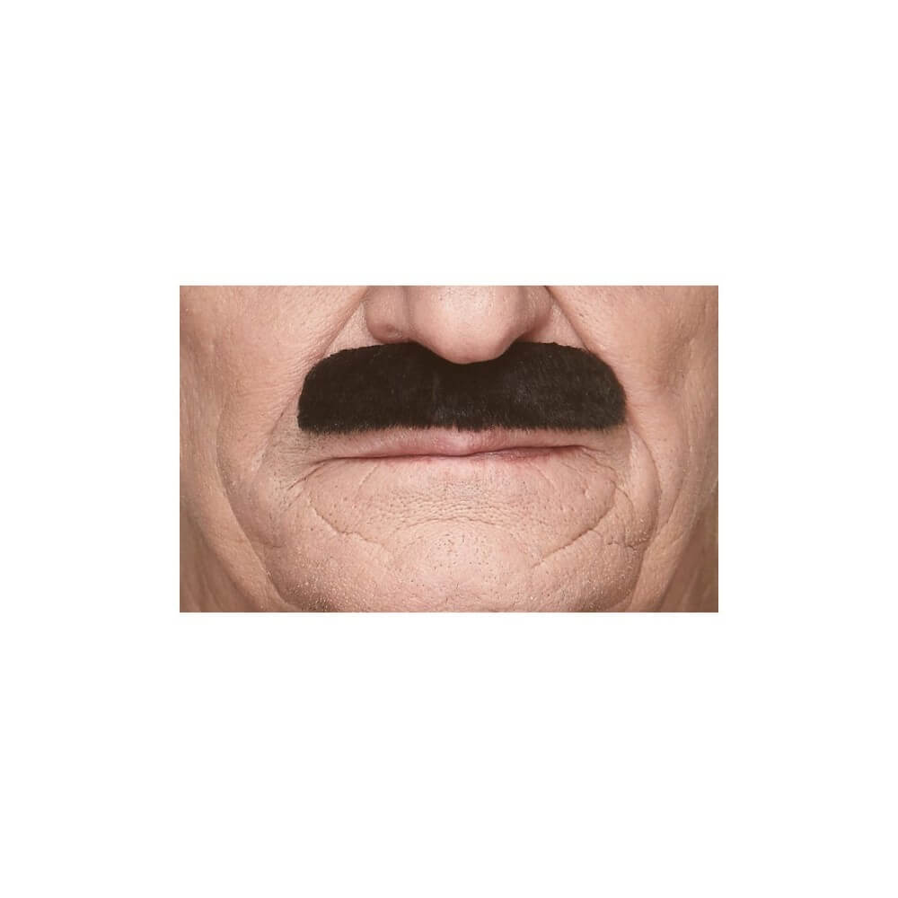 Moustache Officier Noire – Accessoire Déguisement - 26406A - Barbes et moustaches
