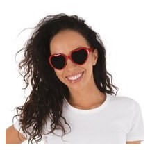 Lunettes Cœur – Rouge - 22653 - Lunettes fantaisie
