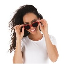 Lunettes Cœur – Rouge - 22653 - Lunettes fantaisie