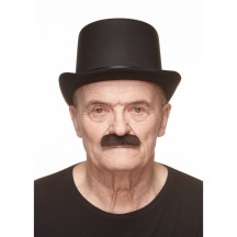 Moustache Officier Brune Pas Cher | Accessoire Déguisement – Fiesta Factory