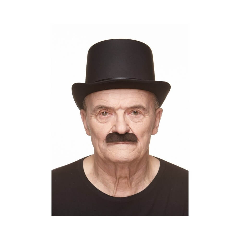 Moustache Officier Brune – Accessoire Déguisement - 26406B - Barbes et moustaches