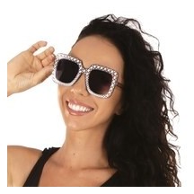 Lunettes Disco – Argent - 22683 - Lunettes fantaisie