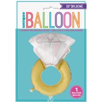 Ballon Bague Diamant 81 cm pas cher – Fiesta Factory à petit prix