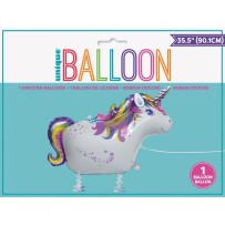 Ballon Marcheur Licorne 90 cm pas cher – Fiesta Factory à petit prix