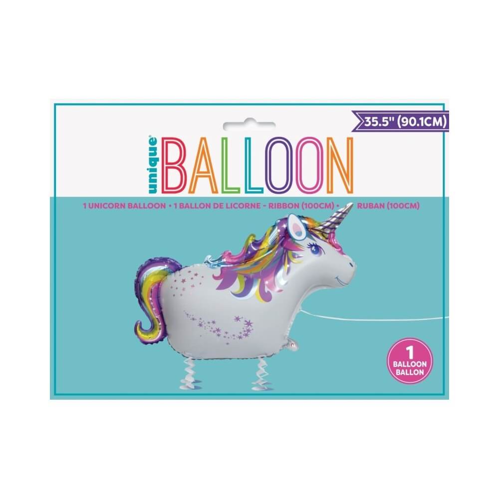 Ballon Marcheur Licorne 90 cm pas cher – Fiesta Factory à petit prix