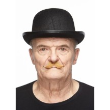 Moustache Super Dand Blonde Pas Cher | Accessoire Déguisement – Fiesta Factory