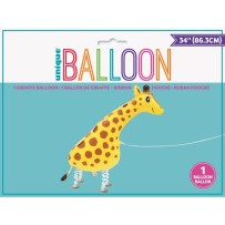 Ballon Marcheur Girafe 86 cm pas cher – Fiesta Factory à petit prix