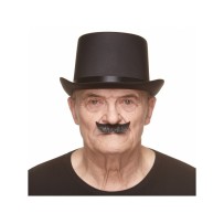 Moustache Petites Pointes Noire Pas Cher | Accessoire Déguisement – Fiesta Factory
