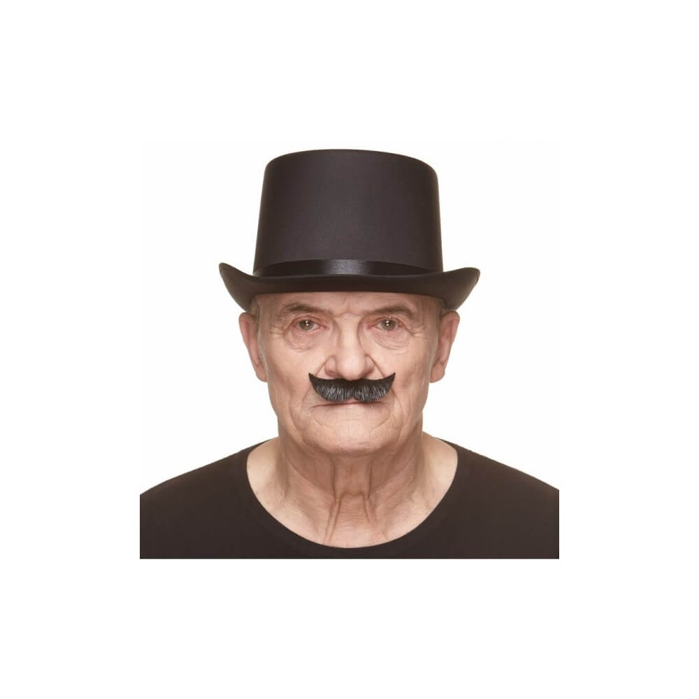 Moustache Petites Pointes Noire – Accessoire Déguisement - 26409A - Barbes et moustaches