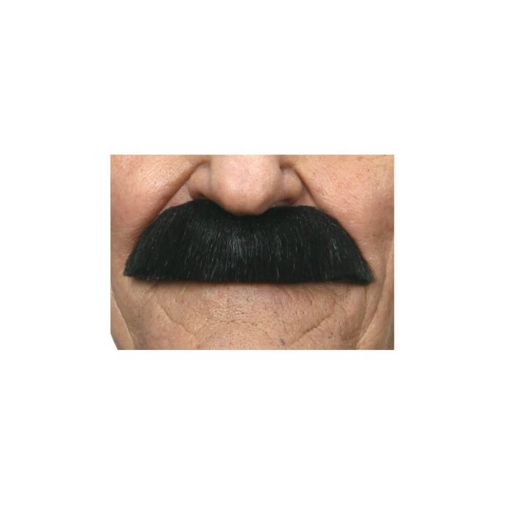 Moustache Martin Noire – Accessoire Déguisement - 26410C - Barbes et moustaches
