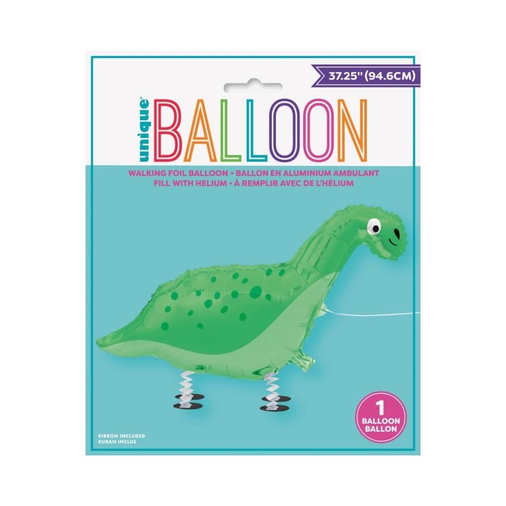 Ballon Marcheur Dinosaure 94 cm pas cher – Fiesta Factory à petit prix