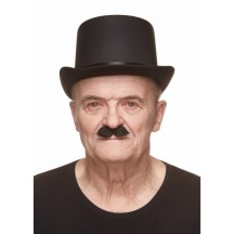 Moustache à Aiguilles Noire Pas Cher | Accessoire Déguisement – Fiesta Factory