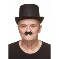 Moustache à Aiguilles Noire Pas Cher | Accessoire Déguisement – Fiesta Factory