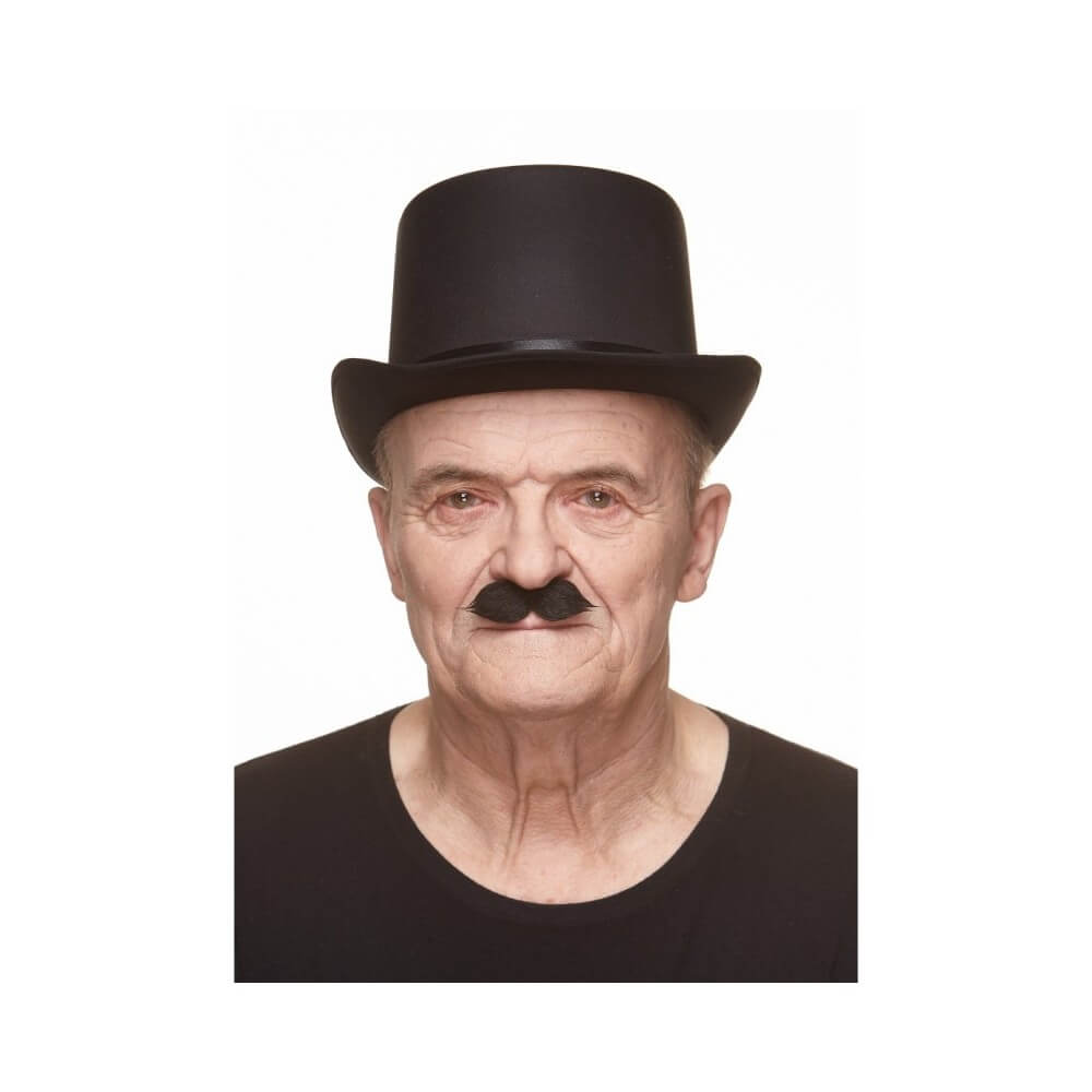Moustache à Aiguilles Noire – Accessoire Déguisement - 26413G - Barbes et moustaches