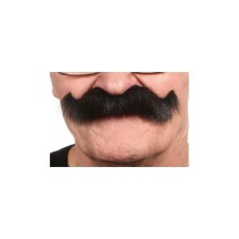 Moustache en Crocs Noire Pas Cher | Accessoire Déguisement – Fiesta Factory