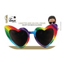 Lunettes Arc-en-Ciel – Cœur - 23258 - Lunettes fantaisie