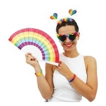 Lunettes Arc-en-Ciel – Cœur - 23258 - Lunettes fantaisie