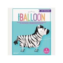 Ballon Marcheur Zèbre 76 cm pas cher – Fiesta Factory à petit prix