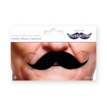 Moustache Guillaume Noire – Accessoire Déguisement - 26418G - Barbes et moustaches