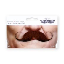 Moustache Guillaume Rousse – Accessoire Déguisement - 26418M - Barbes et moustaches