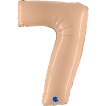 Ballon Aluminium Chiffre Nude 1M 40 pouces 0 à 9 | Fiesta Factory à petit prix