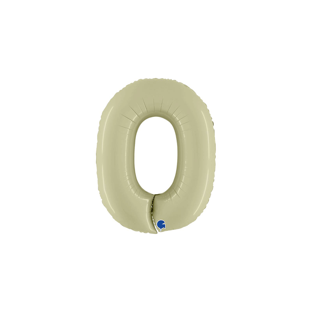 Ballon Aluminium Chiffre Olive 1M 40 pouces 0 à 9 | Fiesta Factory à petit prix