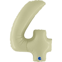 Ballon Aluminium Chiffre Olive 1M 40 pouces 0 à 9 | Fiesta Factory à petit prix