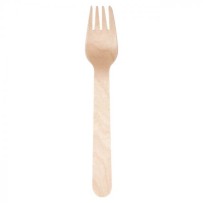 Fourchettes en Bois 16 cm – Paquet de 100 - G10050W - Couverts en bois