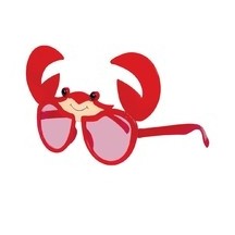 Lunettes Crabe – Accessoire Fun - 23813 - Lunettes fantaisie