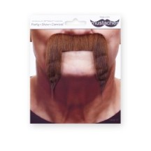 Moustache Pirate Roux Foncé – Accessoire Déguisement - 26422L - Barbes et moustaches