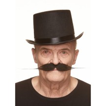 Moustache Dali Noire – Accessoire Déguisement Original - 26423LH - Barbes et moustaches