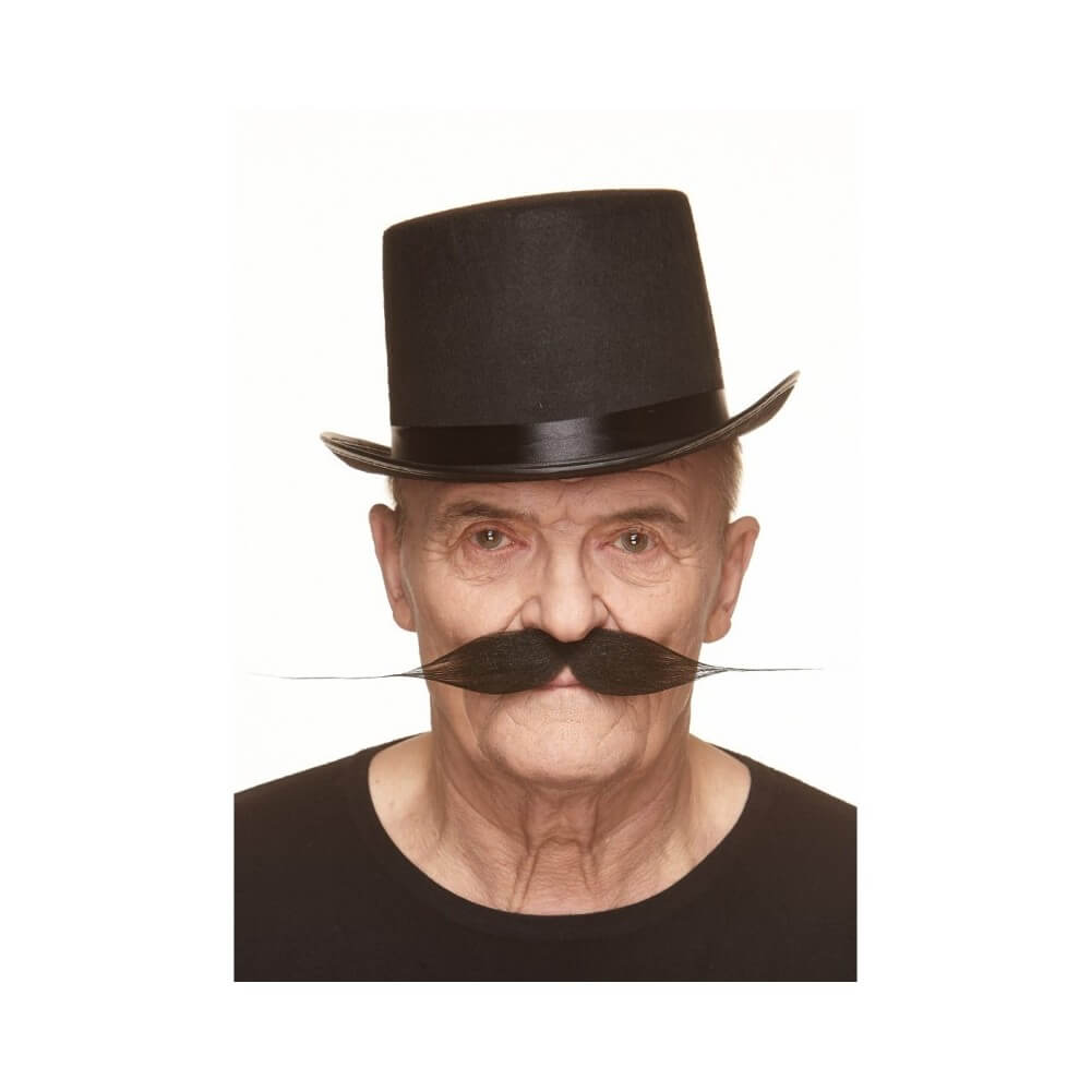 Moustache Dali Noire – Accessoire Déguisement Original - 26423LH - Barbes et moustaches