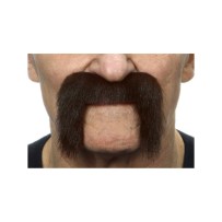 Moustache Motard Brune pas cher | Accessoire Biker Fiesta Factory