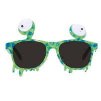 Lunettes Monstre Vert Pas Cher | Accessoire Halloween | Fiesta Factory
