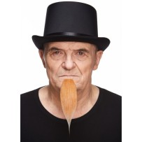 Barbichette Longue Roux Clair pas cher | Accessoire Déguisement Fiesta Factory