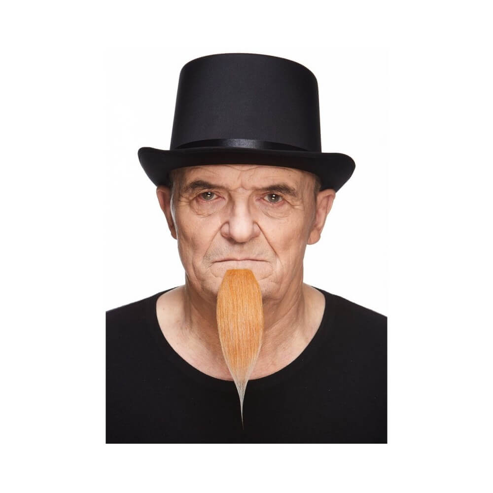 Barbichette Longue Roux Clair – Accessoire Déguisement - 26427M - Barbes et moustaches