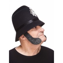 Favoris Longs Poivre et Sel – Accessoire Déguisement - 26429E - Barbes et moustaches