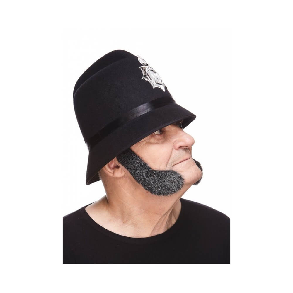 Favoris Longs Poivre et Sel – Accessoire Déguisement - 26429E - Barbes et moustaches