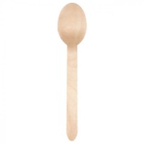 Cuillères en Bois 16 cm – Paquet de 100 - G10052W - Couverts en bois