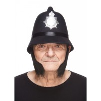 Favoris Noirs Longs pas cher | Accessoire Déguisement Fiesta Factory