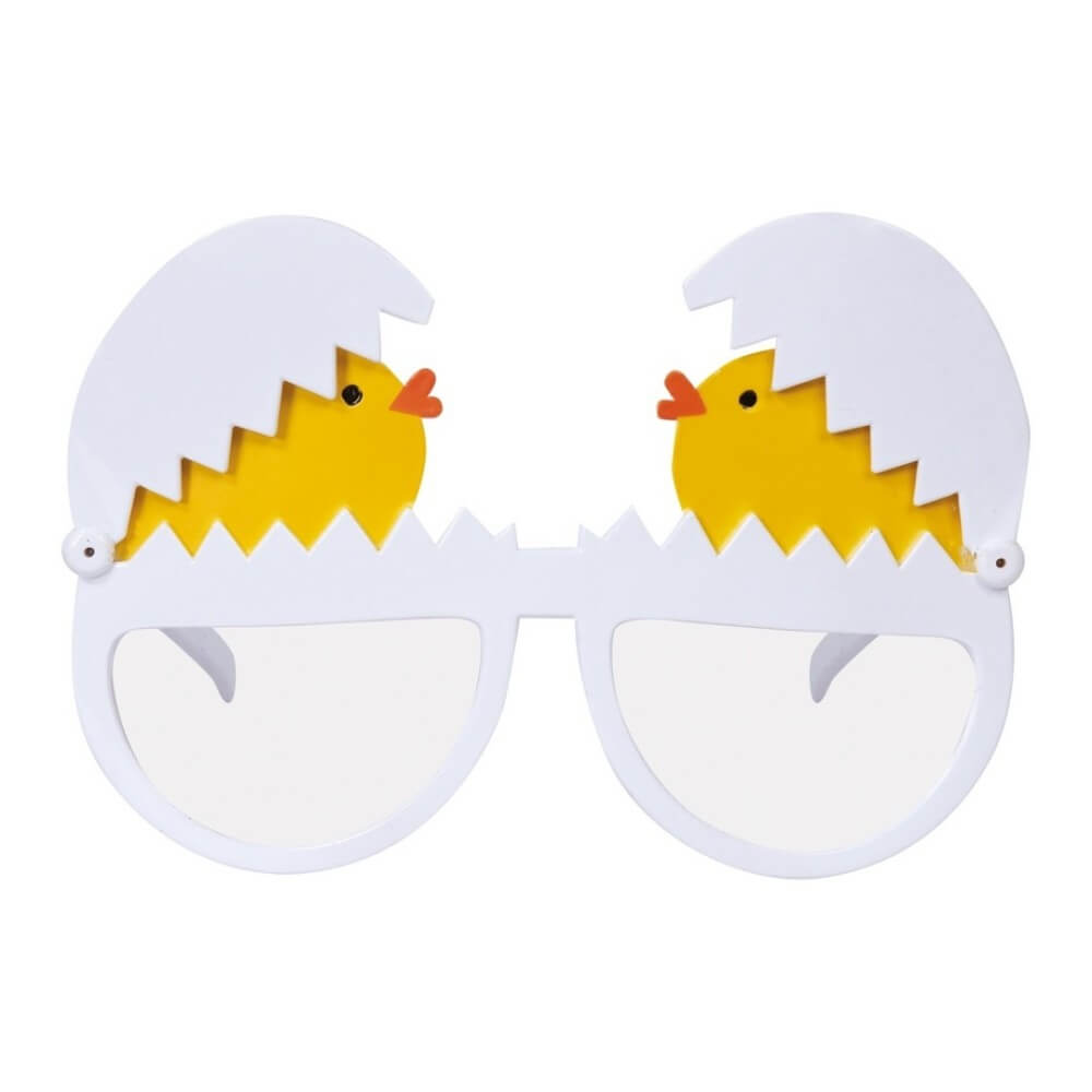 Lunettes poussin avec coquille - 23834 - Lunettes fantaisie
