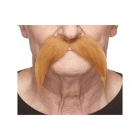 Moustache Gauloise Blonde pas cher | Accessoire Gaulois Fiesta Factory