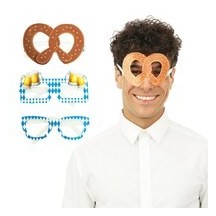 Lunettes Cartonnées Oktoberfest – Lot de 6 - 23846 - Lunettes fantaisie