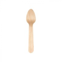 Petites Cuillères en Bois 11 cm – Paquet de 100 - G10054W - Couverts en bois