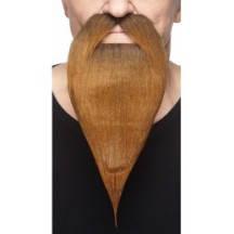 Bouc Fourni Roux Foncé pas cher | Accessoire Déguisement Fiesta Factory