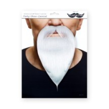 Bouc Fourni Blanc – Accessoire Déguisement - 26434N - Barbes et moustaches